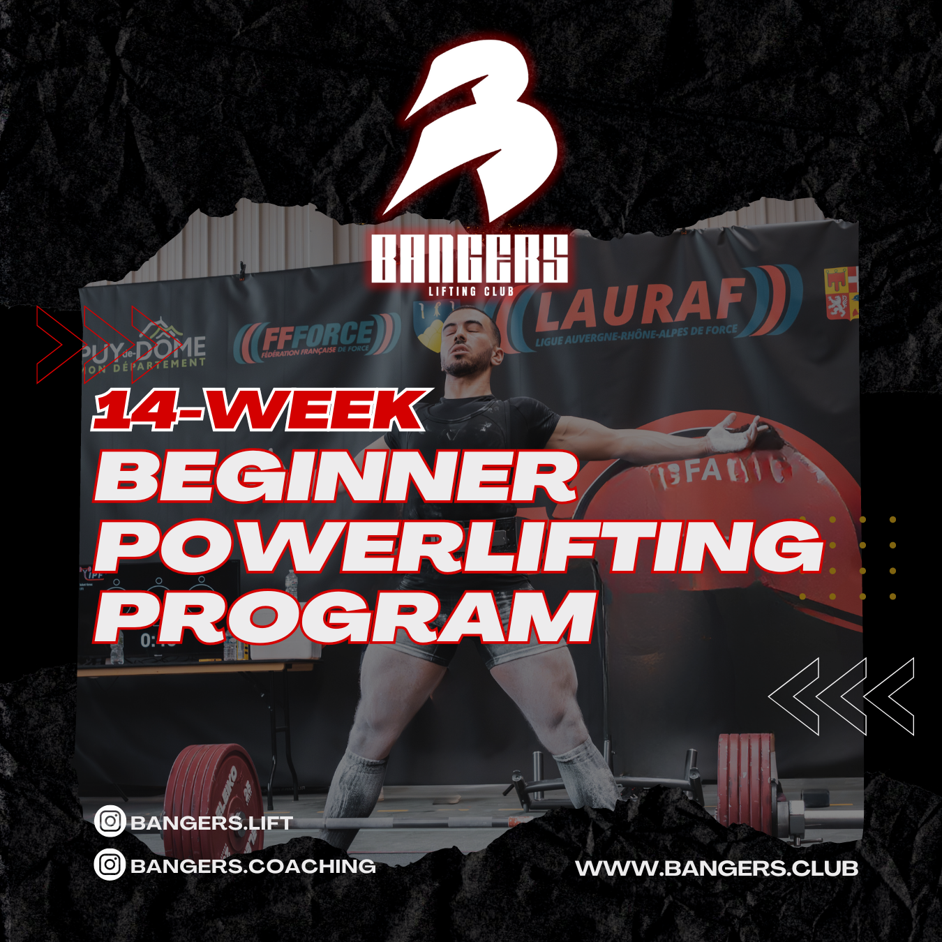 Bangers Lifting Club: 14-Week Beginner Powerlifting Program